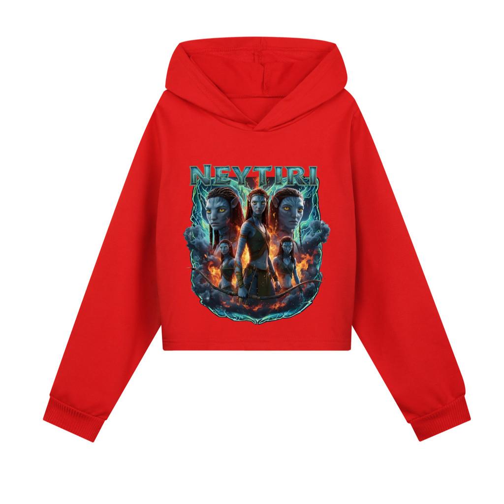 5417 Детские Девочки Печатные Хлопок Цветные С Длинным Рукавом Худи