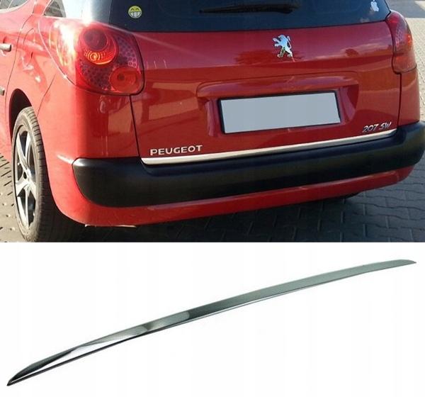PEUGEOT 207 SW - CHROME STRIP FOR THE LID