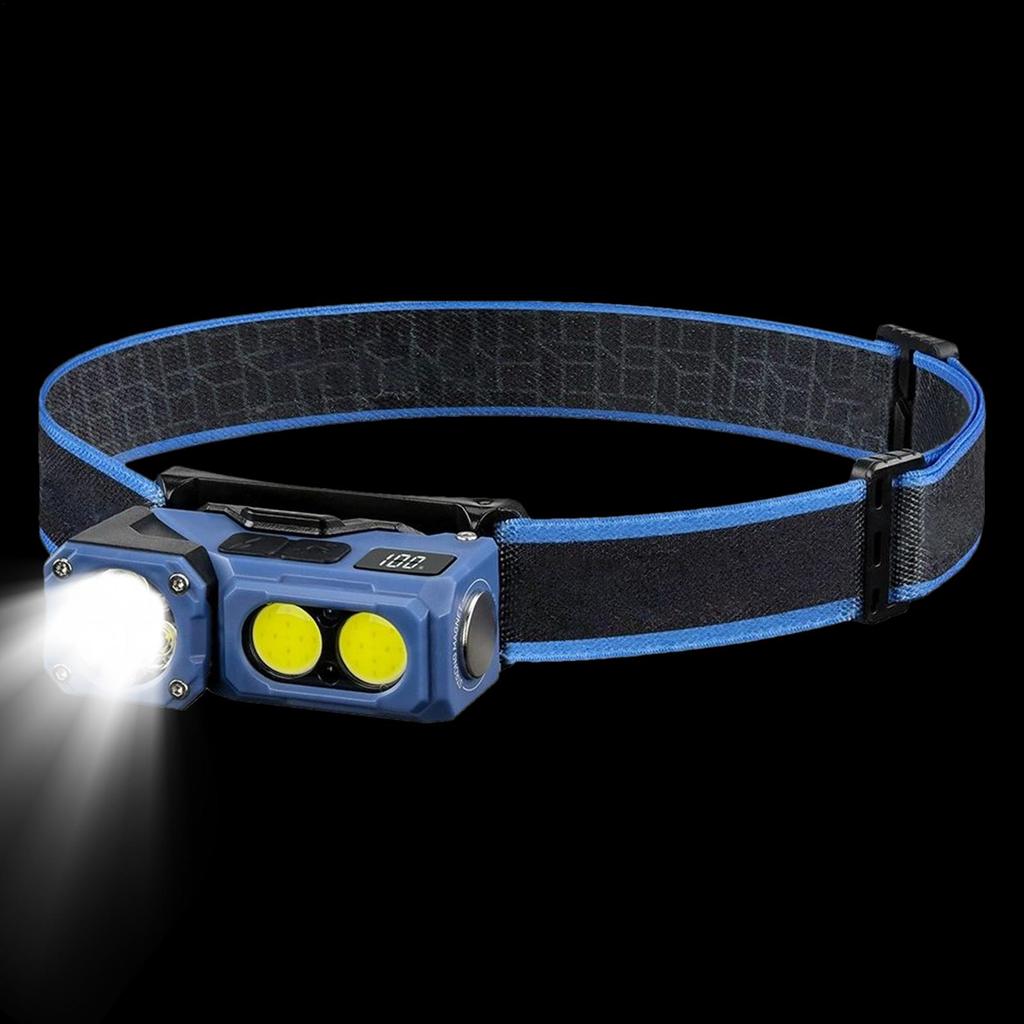 Мощный светодиодный налобный фонарь Мини LED для ночной рыбалки Мощный фонарь-факел Налобный фонарь Наружный Водонепроницаемый Кемпинг Портативные светодиодные налобные фонари
