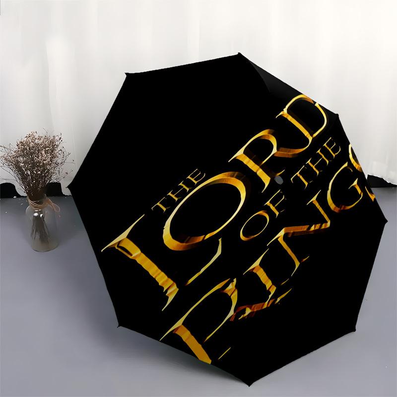 1pc Lord of the Rings Umbrella with Plastic Handle,Suitable for All Seasons Travel Outdoor Multi-functional UmbrellaDCS237