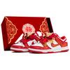Кроссовки Dunk Flying Phoenix Нескользящие Износостойкие Низкие Скейтбордические Обувь Женская Красные DD1873-116(Team113-S-BOX)
