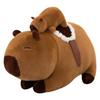 Buttock Capybara Purple Plush Toy Cartoon Stuffed Doll Decoration Gift Kids