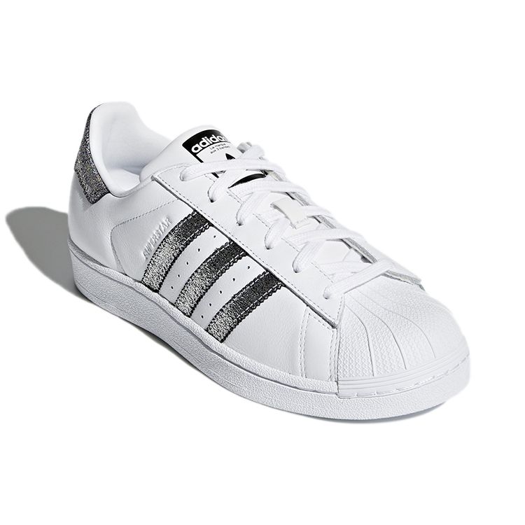 adidas Оригинальная серия Superstar Удобные Прочные Низкие Скейт-Кеды Женские Кроссовки CG5455
