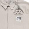 THEWARLD Packable Seersucker Half Shirts Ivory
