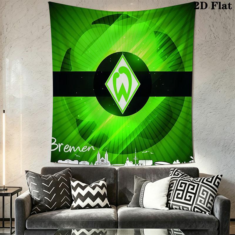 SV Werder Bremen Wall Hanging Printed Fabric Blanket Decorative Tapestries for Bedroom Living Room Home Decor