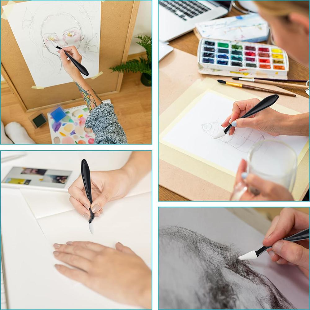 44pcs Blending Stumps for Drawing for Highlighting, and Correcting Drawing