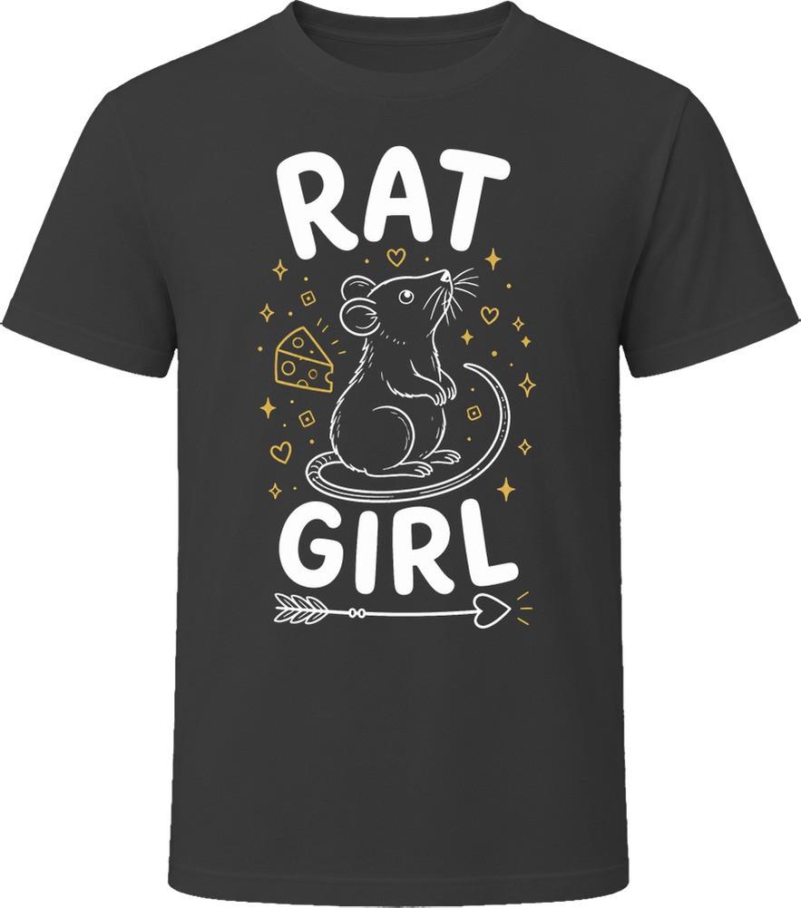 Rat Girl Cute Pet Rat T-Shirt