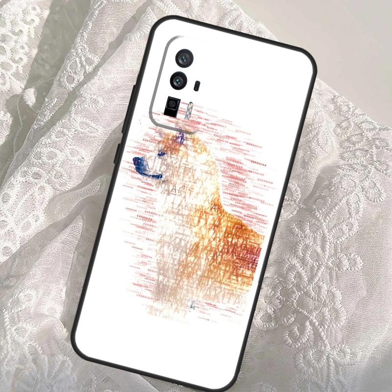 Animal Cute Dog Akita Case For Xiaomi 14T Pro 13T 12T 11T 13 14 Ultra POCO X6 Pro M6 X3 X5 M5s F3 F5 F6 Cover