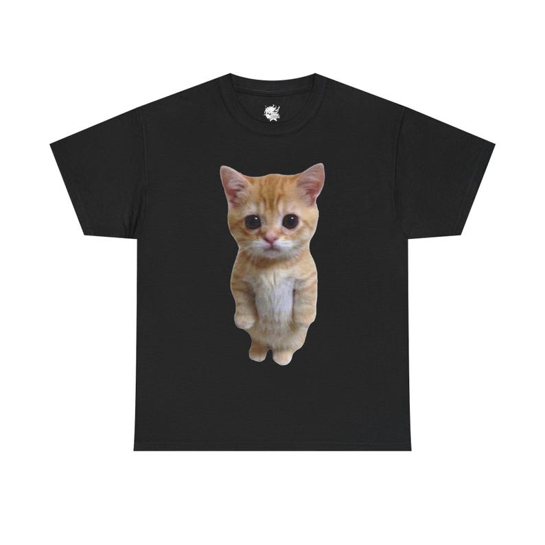 Meme Cat Graphic Boxy Unisex T-Shirt