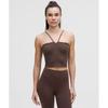 Align StrAppy Deep V TAnk Top Light Support AB Cup Espresso