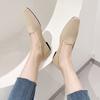 Fashion 2024 Woman Shoes Flat New Fashion Summer Autumn Shallow  Flying Knitting Shoes Pointed Toe Flats Knit Shoes