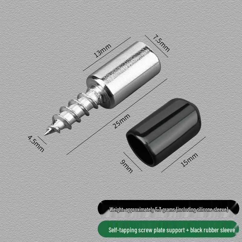 Самонарезающий винт полкодержатель для шкафа и стеклянного хранения