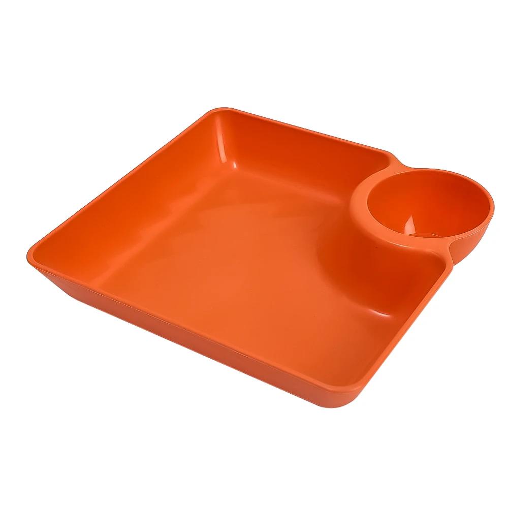 Блюдо для макания пельменей Сервировочные тарелки Блюдо для пельменей Поднос для соуса Поднос для закусок Десертные блюда Японский держатель для ужина Поднос для макания