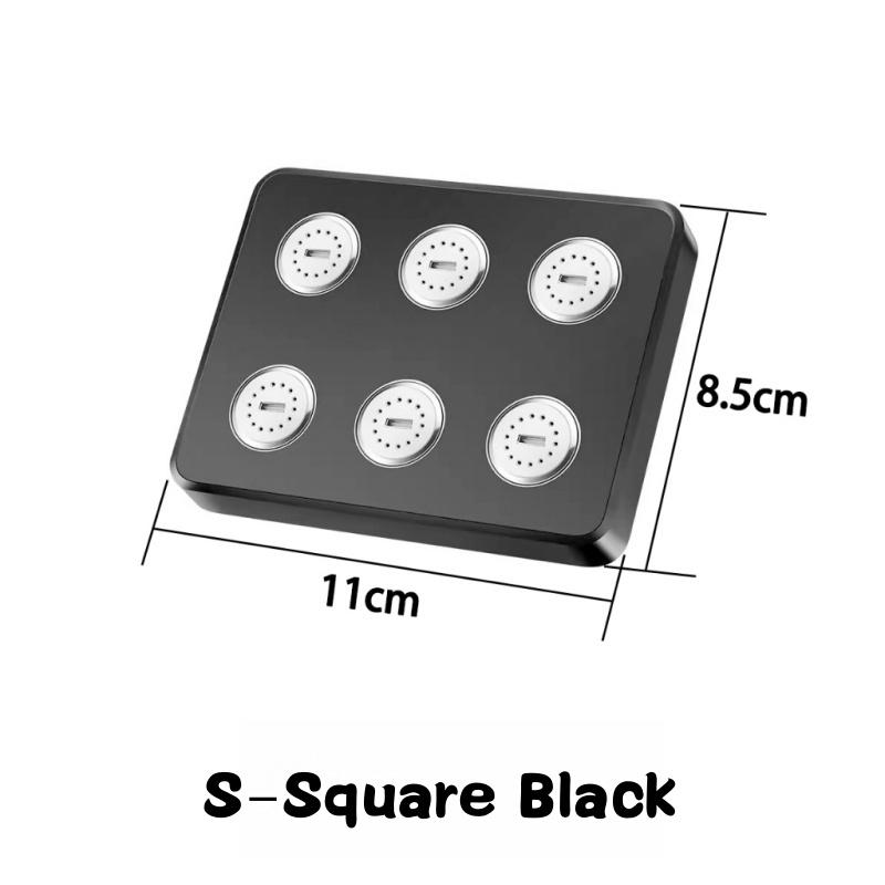 Высоконапорная лейка для тропического душа Волшебный поток воды Лейка для тропического душа Мини верхний душ Водосберегающий душ Аксессуары для ванной комнаты