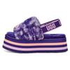 Disco Sheepskin Casual Comfortable Fashion Sandals Women Sandals Violet 1122032-VNGH