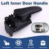 Black Plastic Car Left Interior Door Handle - Suitable for Ben, 1 pc