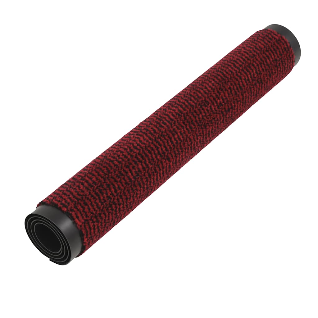vidaXL Schmutzfangmatte Rechteckig Getuftet 60x90 cm Rot