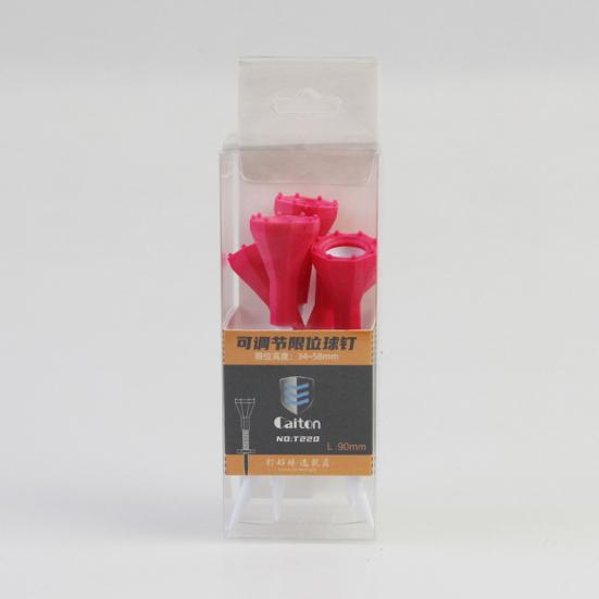 5Pcs Golf Tees Compact Size Height Adjustable Lightweight Unbreakable Low Friction Golf Tees