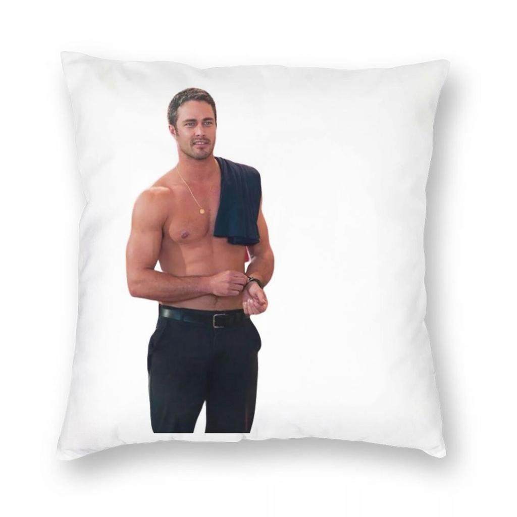 Taylor Kinney Kelly Severide Chicago Fire Square Pillowcase Polyester Linen Velvet Pattern Decor Throw Pillow Bed Cushion x