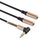 Jack Splitter Male to Female Audio Extension Cables Audio Cable Y Splitter Cable Headphone Adapter