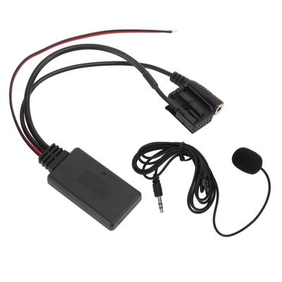 Автомобильный Bluetooth 5.0 AUX Аудио Адаптер Кабель Комплект Микрофона Hands Free Замена для Стереосистемы Ford 6000CD