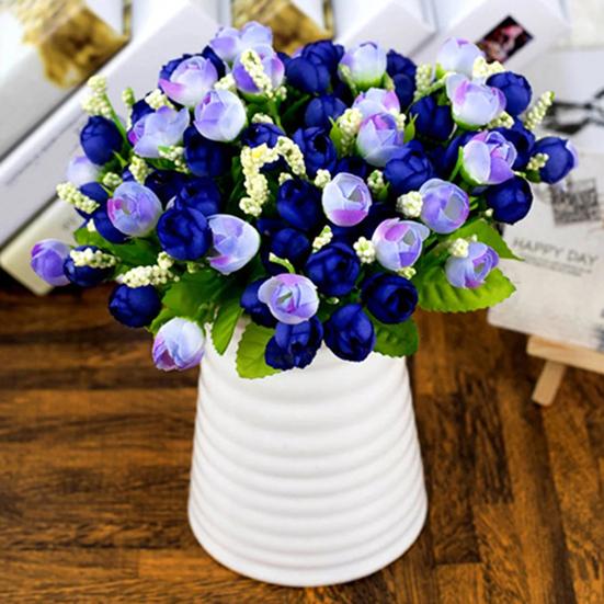 Nice Artificial Roses Flowers Unfading Simulation Convenient