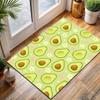 Multiple sizes Floral Avocado  Rug Pattern Carpet for Living Room Bedroom Sofa Home Decor Non-slip Floor Mat Luxury Gift