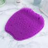 Скребок для массажа в душе, нескользящий коврик для ванной, массажная щетка для спины, присоска для ванны, отшелушивающая щетка для ног