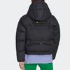Adidas Stella McCartney Short Puffer Coat With Hood Women Outerwear Black HI6077