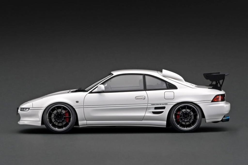 Ignition Model Scale Toyota MR2 White Finished Product 1/18 (SW20)