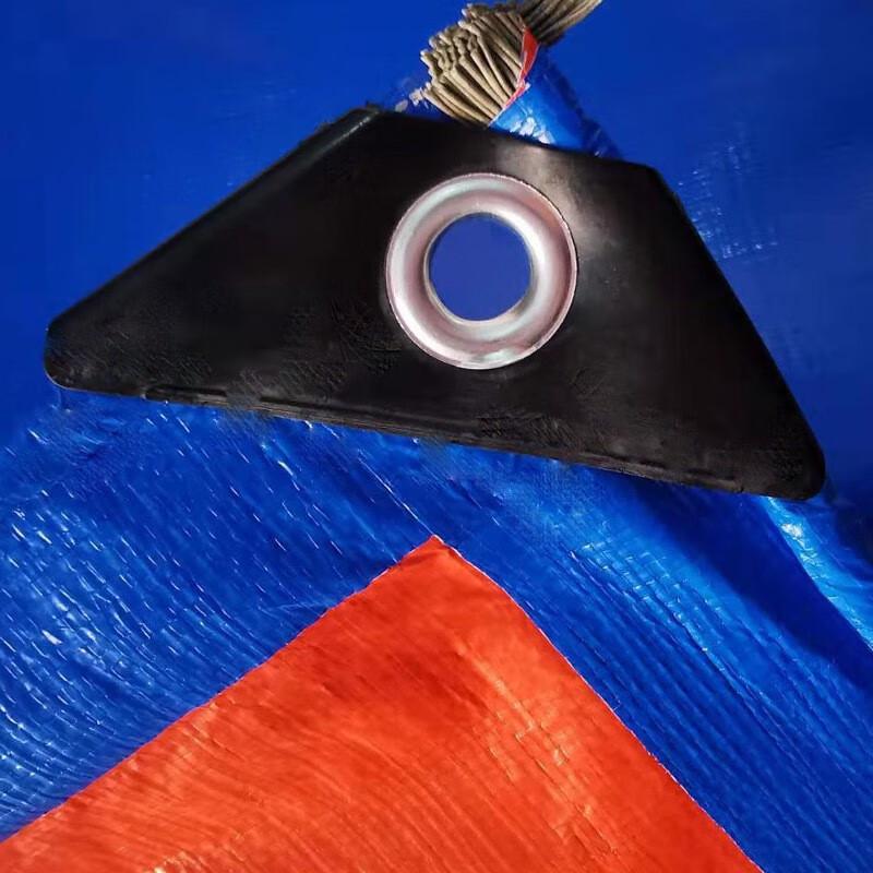 Heavy-Duty PE Rainproof Striped Tarp