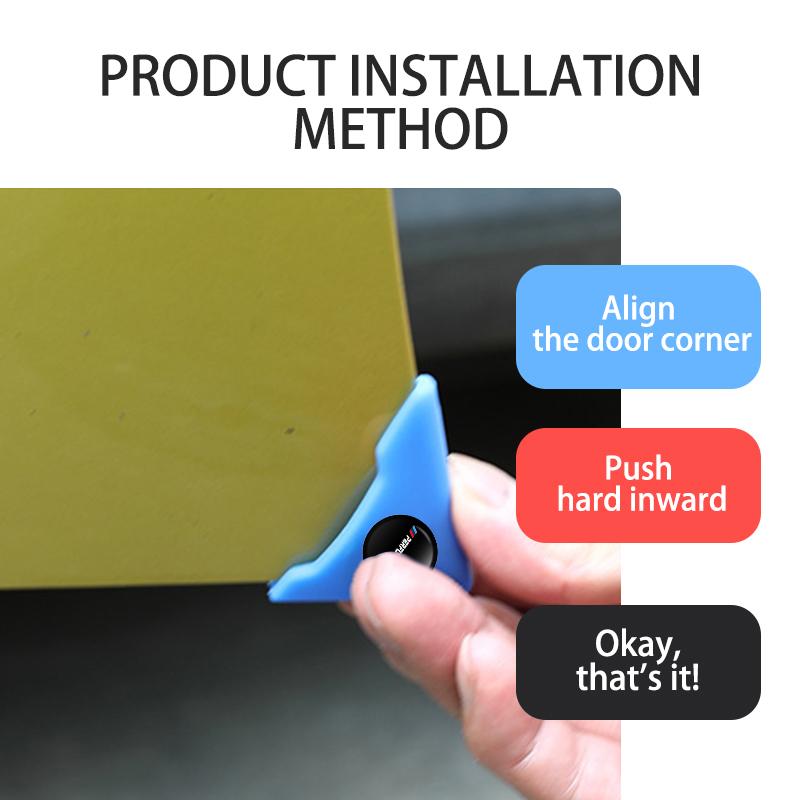 Car Door Scratch Protector Silicone Anti-collision Covers For BMW Performance X1 X3 X5 E39 E46 E90 F20 E60 F30 M3 M5