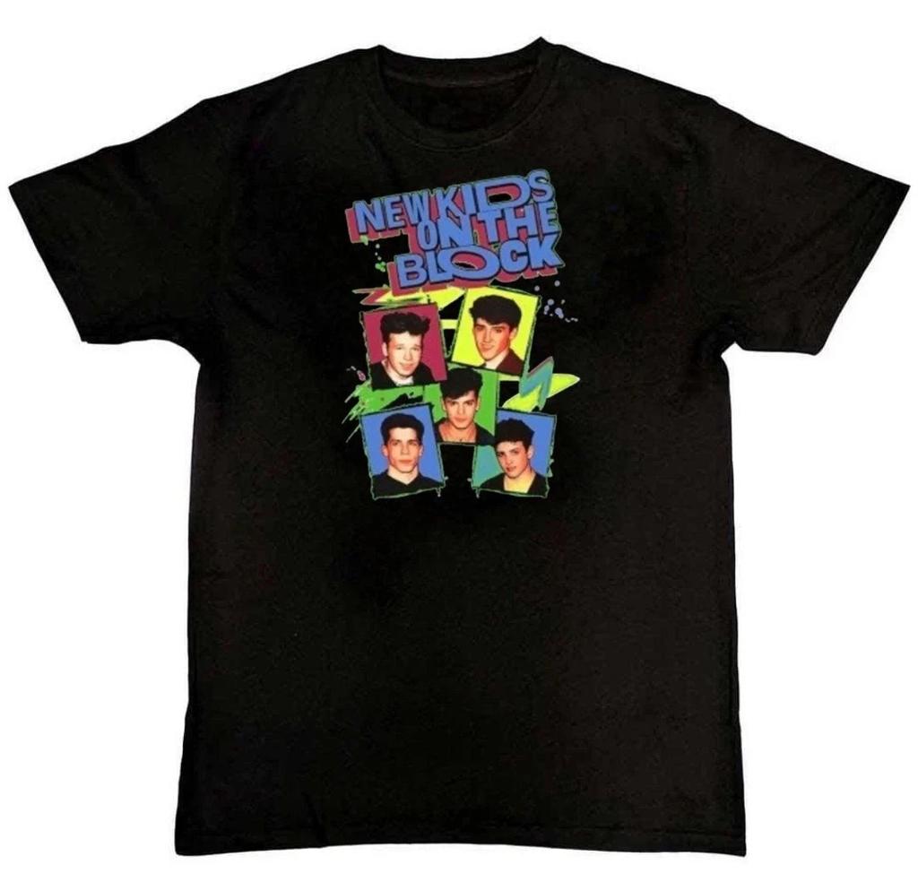 New On The Block - Classic Graphic Unisex Mens 100% Cotton T-shirt Mens Tees Top