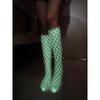 Glowing Fishnet Tights Mesh Hollow Out Pantyhose Fashion Fishnet Stockings