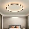 Modern Minimalism Black Gold LED Round Square Ceiling Living Dining Room Bedroom Lights Nordic Ultra-thin Surface Ceiling Lamps