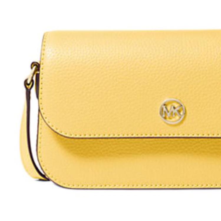 Michael Kors Mk Jet Set Travel Leather Shoulder Crossbody Bag Small Daisy Yellow Women bags 35F4GTVC1L-DAISYYELLOW
