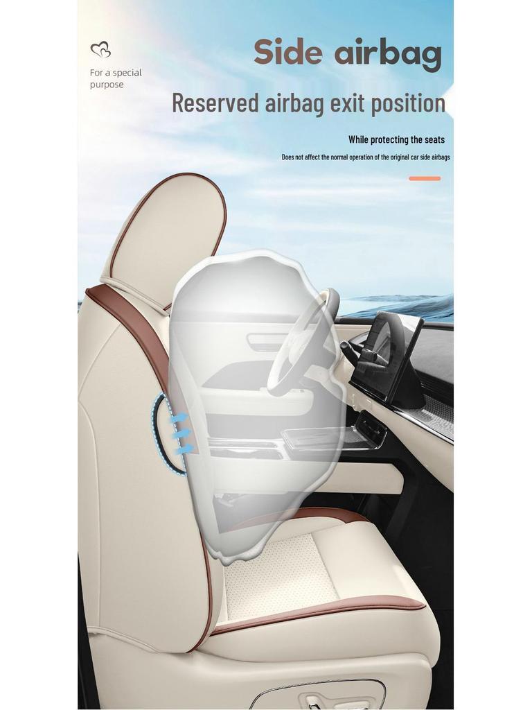 Всесезонные чехлы на сиденья и автомобильные подушки для GAC Toyota Platinum 3x 2025 года