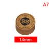 Kamui Tips 11/14Mm Japan Billiard Carom Pool Cue Tips Billiard Cue Stick Tips HMS Hm Ss Hardness Snooker Billiard Accessories