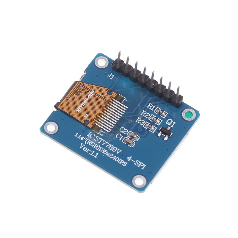 1.14 Inch Spi Serial Port 135X240 Touchscreen Ips Tft Display St7789 135X240 Spi 8-Pin 65K Color Lcd Screen For Arduino