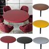 Round Waterproof Table Cover Cloth Protector Polyester Tablecloth Catering Fitted Table Cover with Elastic Edged