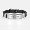 Juice WRLD Rapper Laser-Engraved Stainless Steel Fashion Bracelet