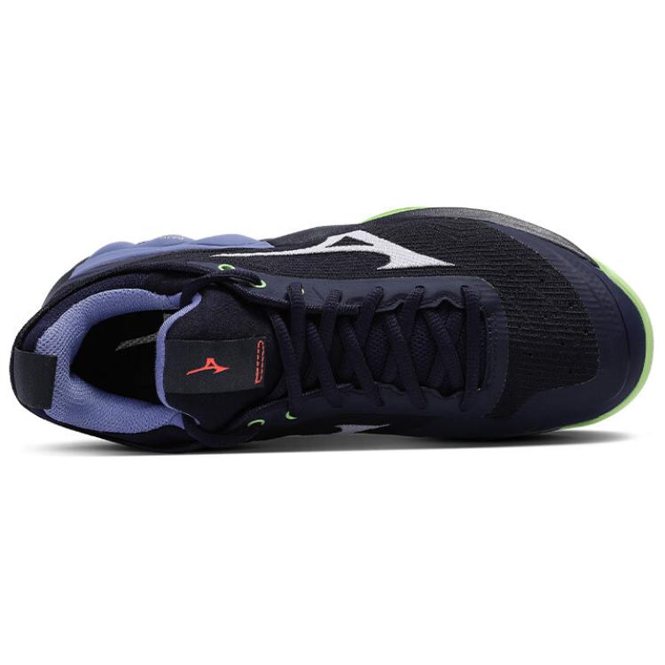 Mizuno Luminous 2 Wave Удобная амортизация Нескользящая Прочная Обувь для тренировок с низким верхом Унисекс кроссовки Черный Зеленый Фиолетовый V1GA212011