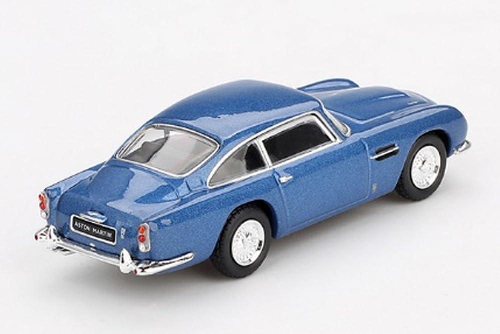 MINI GT Scale Aston Martin DB5 Sierra Blue Finished Model 1/64 (Left-Hand Drive) MGT00954-L