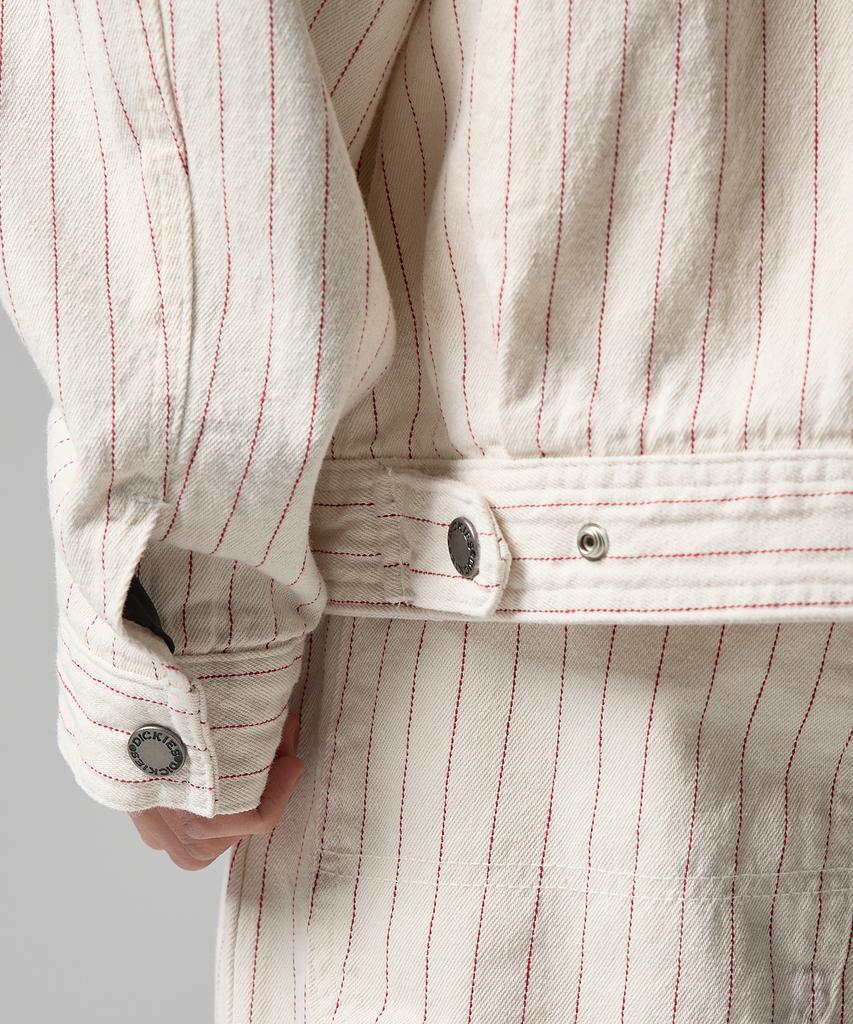 Dickies Куртка из гикори Ike Белая цапля