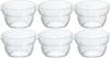 HARIO Glass Set of Clear Heat-resistant Bowl, 100ml, KB-10-BK, 6,