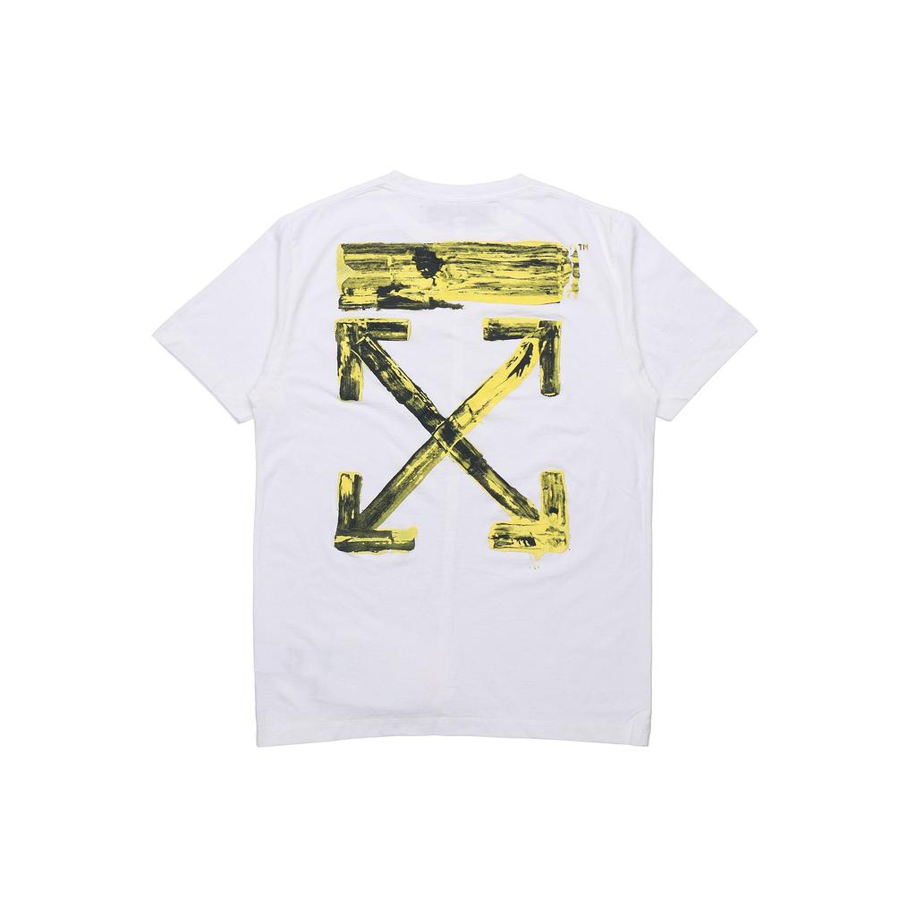 OFF WHITE Узкий Акриловый Футболка с Коротким Рукавом Стрелы OMAA027F191850100160