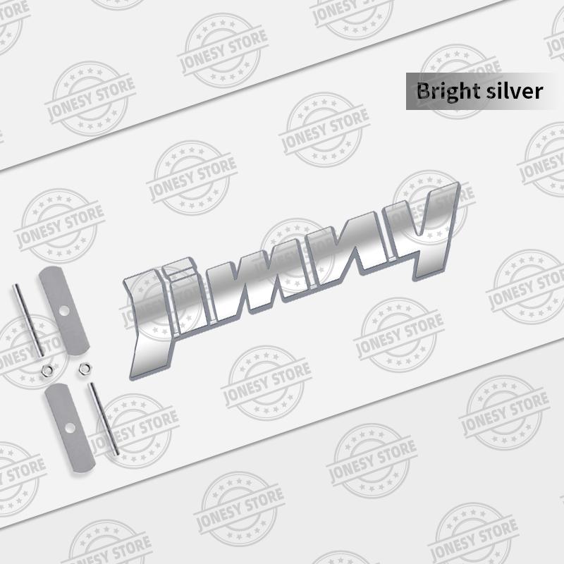 Auto Metal For Rhino Rhinoceros Logo Suzuki Jimny Car Body Rear Trunk Badge Decals Personality Three-Dimensional Sticker
