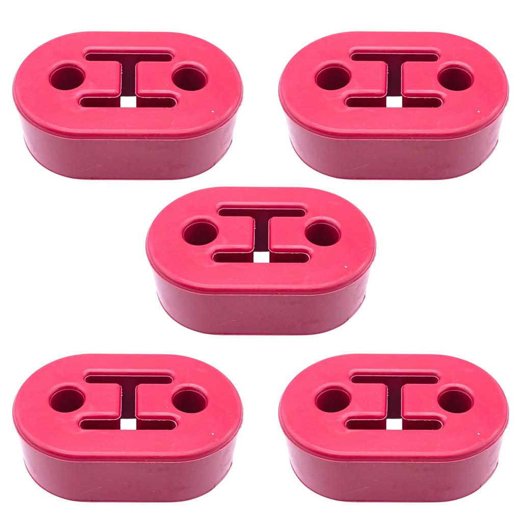 TIGRE BLANC Muffler Hanger, Universal Mounting, Ring, Bush, Hanging Rubber, 2 Holes, 0.4 inches