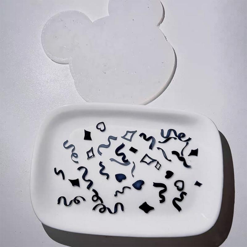 Цветная полоса, зыбучий песок, силиконовая форма, смола, встряхивающая чашка, форма для кулона, украшения, брелока, изготовление поделок своими руками