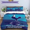 Tottenham Hotspur F.C Design Printed Pattern Duvet Cover Set – includes 1 duvet cover and 2 matching pillowcases Bedroom decor Christmas gifts